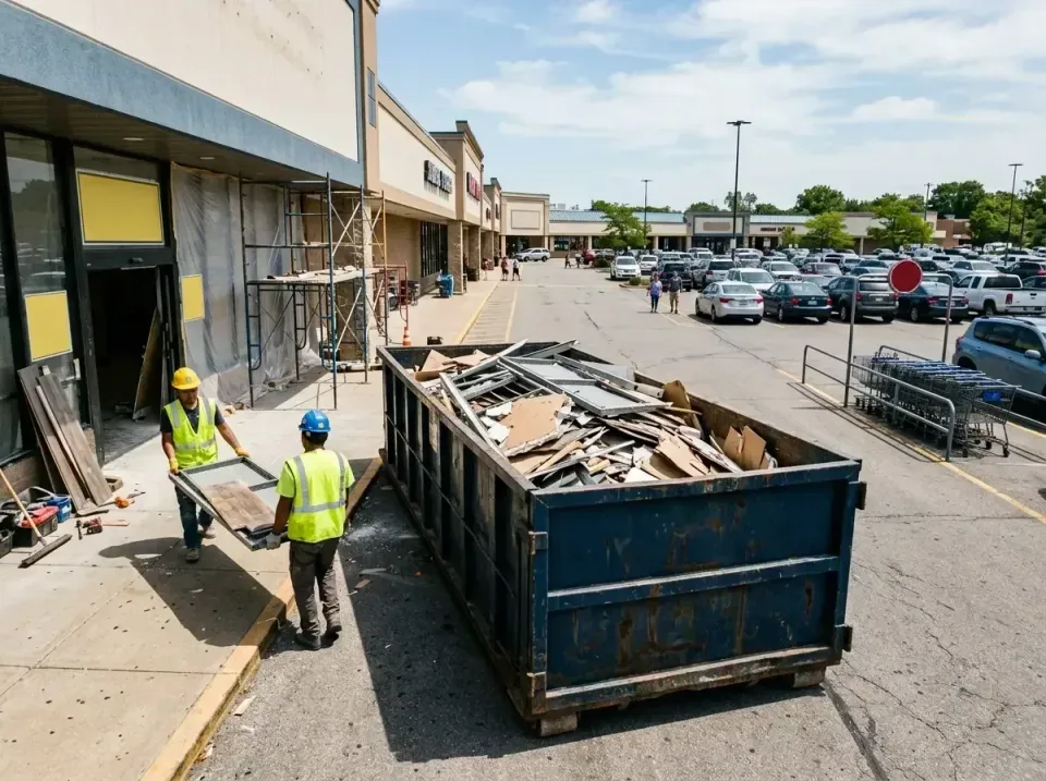 retail-store-renovation-debris-003 — frequently asked questions, Roll-off Dumpster Rentals in Zephyrhills West, FL